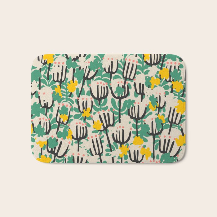 BAZAAR MAXIMA BLOSSOM Bath Mat Gallery Image 1