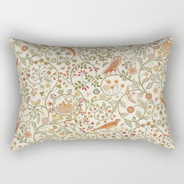 William Morris "Newill" 1 Rectangular Pillow Gallery Image 2
