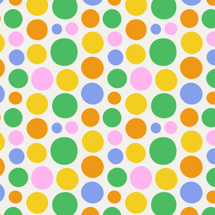 Colorful polka dot circle cartoon pattern Coffee Mug Gallery Image 2