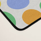 Colorful polka dot circle cartoon pattern Desk Mat Gallery Image 4