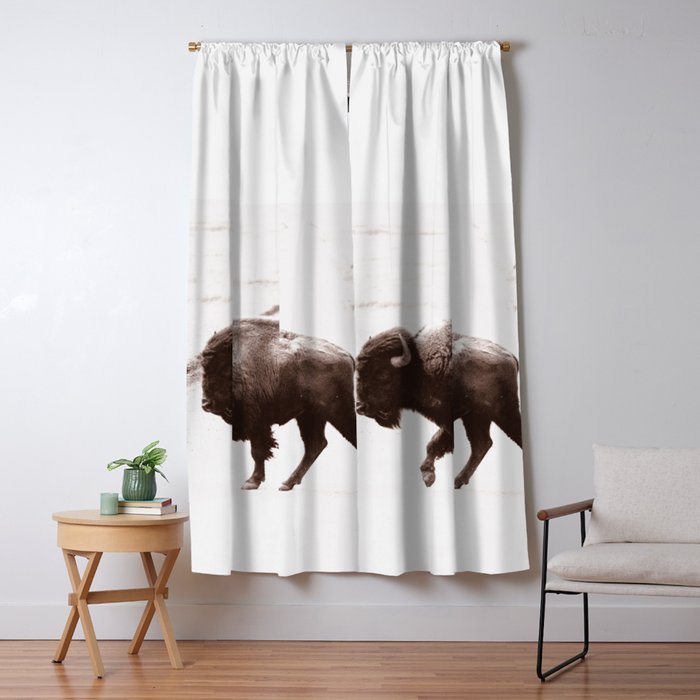 Bison 3 Window Curtain Gallery Image 1
