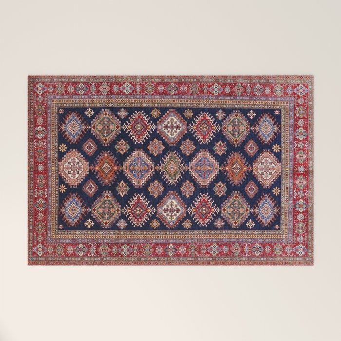 Heirloom Navy Jewels Welcome Mat Gallery Image 1