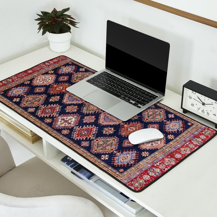 Heirloom Navy Jewels Desk Mat Gallery Image 2