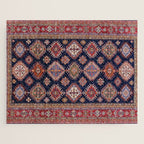 Heirloom Navy Jewels Jigsaw Puzzle Gallery Image 1