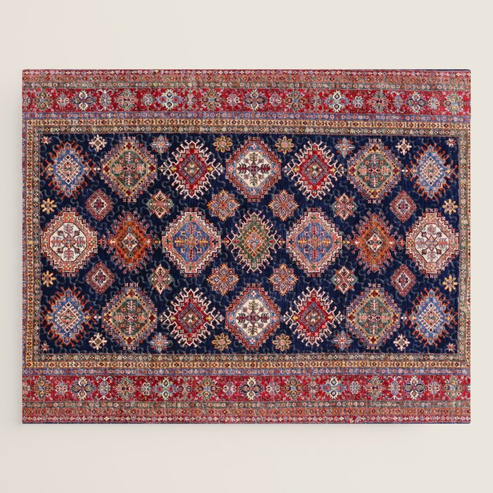 Heirloom Navy Jewels Jigsaw Puzzle Gallery Image 1