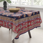 Heirloom Navy Jewels Tablecloth Gallery Image 3