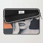 collage art / butterfly Laptop Sleeve Gallery Image 2