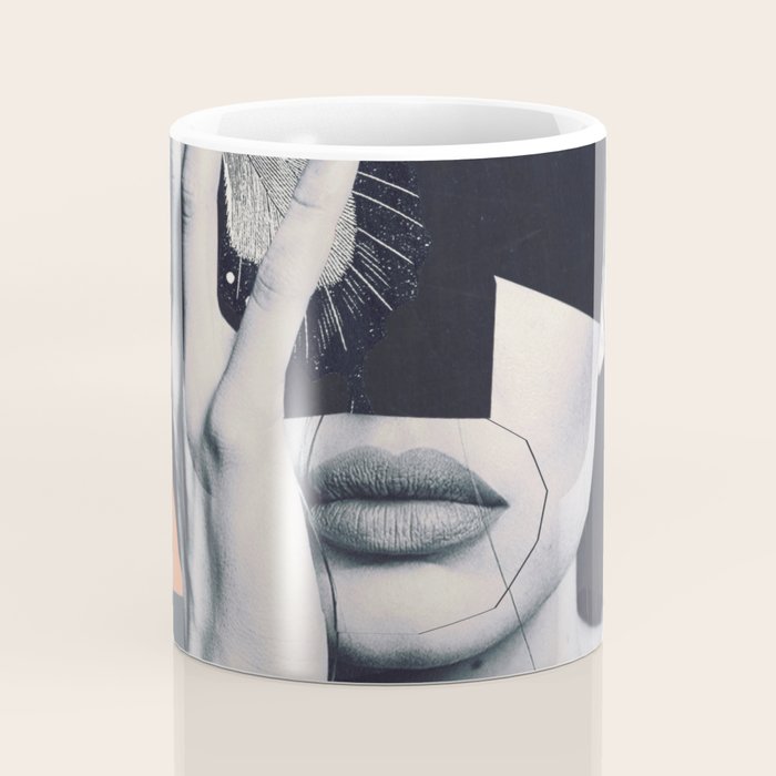 collage art / butterfly Coffee Mug Gallery Image 4