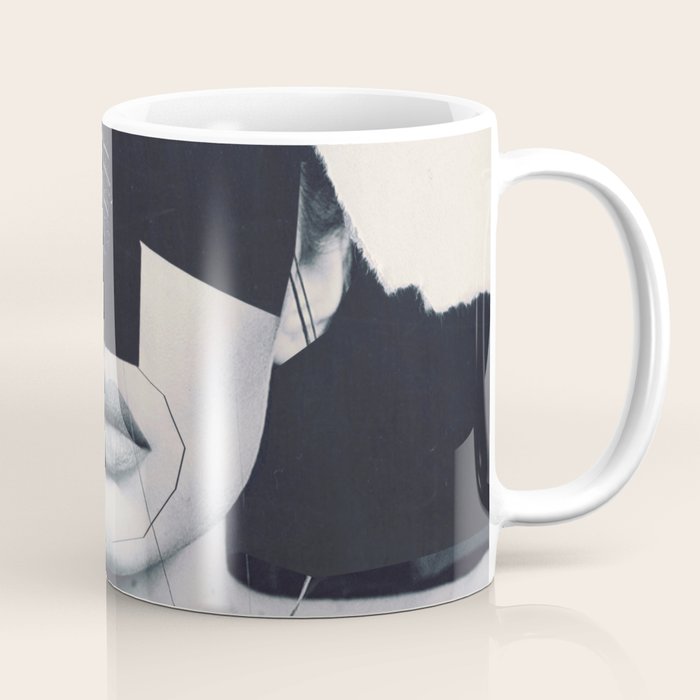 collage art / butterfly Coffee Mug Gallery Image 1