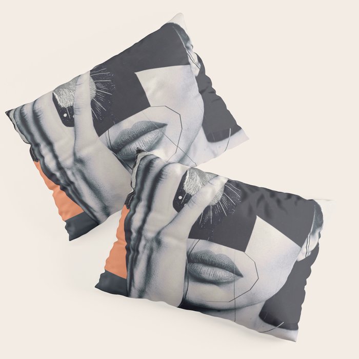 collage art / butterfly Pillow Sham Gallery Image 3