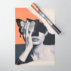 collage art / butterfly Wrapping Paper Gallery Image 1