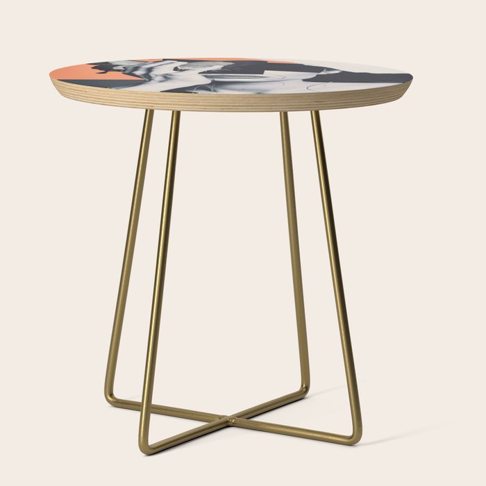 collage art / butterfly Side Table Gallery Image 1