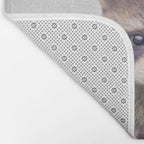 Raccoon - Colorful Bath Mat Gallery Image 2