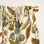 Fall leafy nature B Window Curtain Gallery Image 2
