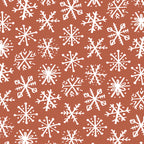Boho Snow . Rust Red Coffee Mug Gallery Image 2