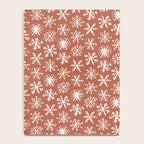 Boho Snow . Rust Red Notebook Gallery Image 4