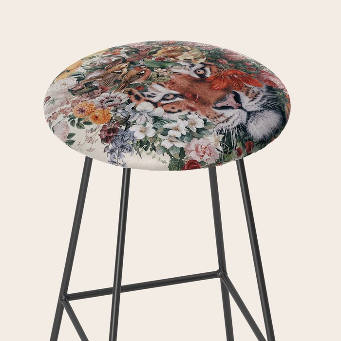 Flower Tiger Stool Gallery Image 2