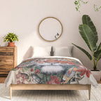 Flower Tiger Comforter Gallery Image 3