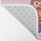 Fluffy sea pancakes Bath Mat Gallery Image 2