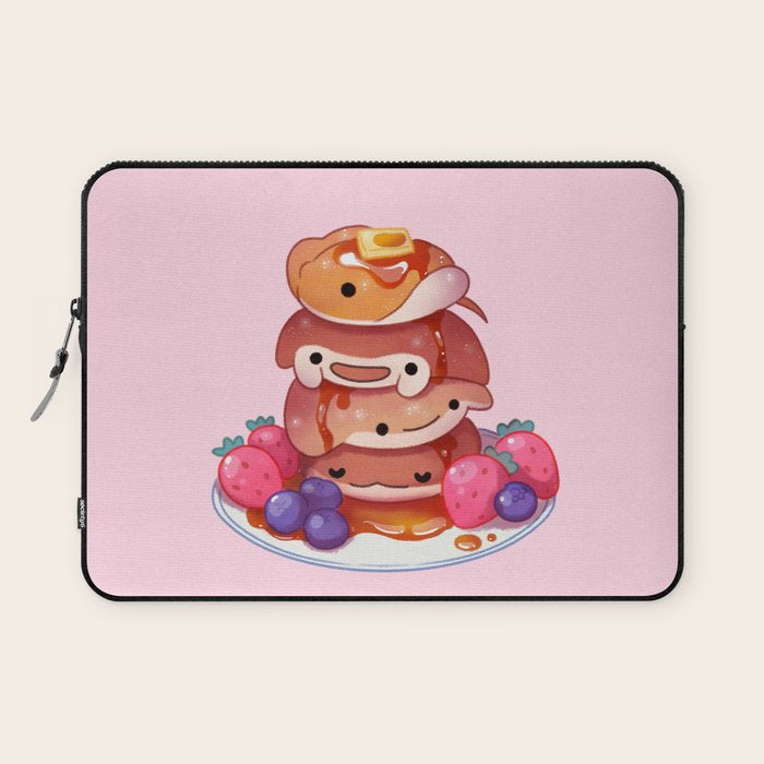 Fluffy sea pancakes Laptop Sleeve Gallery Image 1