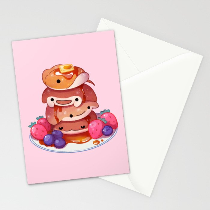 Fluffy sea pancakes Stationery Card Gallery Image 2