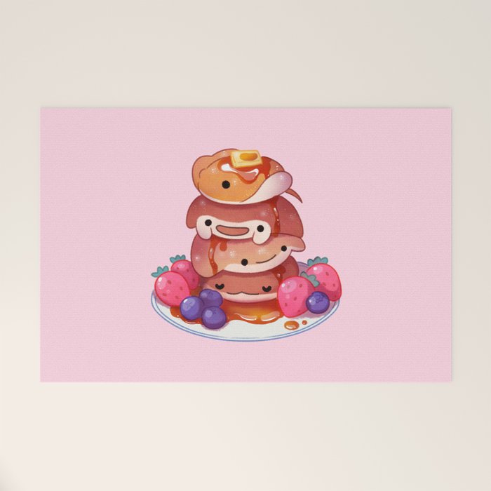 Fluffy sea pancakes Welcome Mat Gallery Image 1