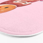Fluffy sea pancakes Bath Mat Gallery Image 3