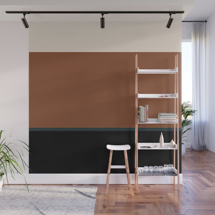 Contemporary Color Block XLVII Wall Mural Gallery Image 1