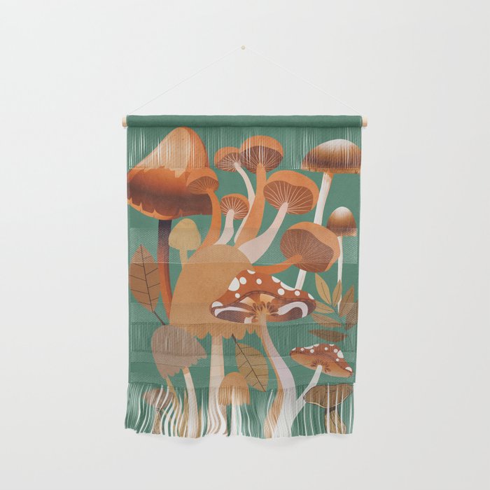 Mushrooms 4 Wall Hanging Gallery Image 1