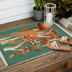 Mushrooms 4 Outdoor Rug Gallery Image 2