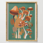 Mushrooms 4 Serving Tray Gallery Image 1