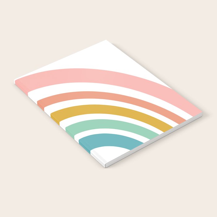 Simple Happy Rainbow Art Notebook Gallery Image 2