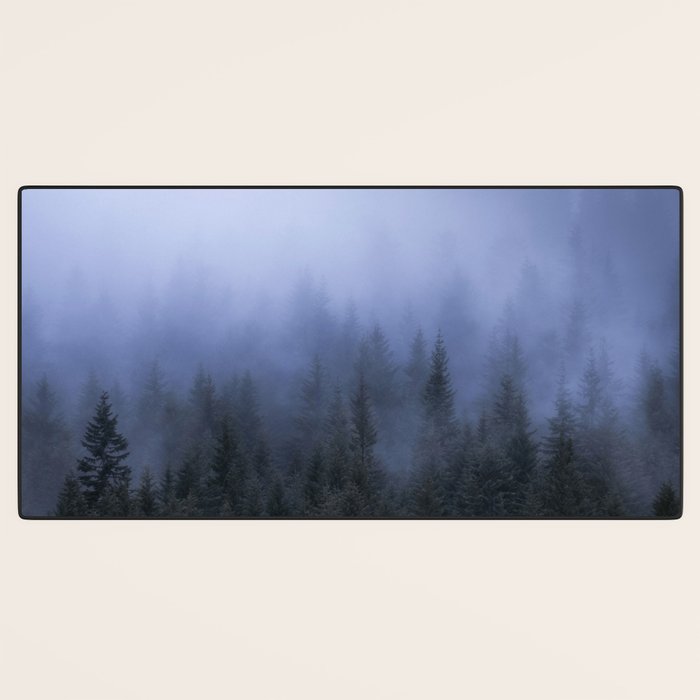 Foggy Forest Desk Mat Gallery Image 3