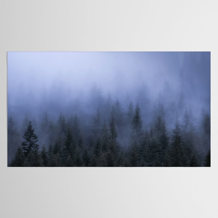 Foggy Forest Tablecloth Gallery Image 2