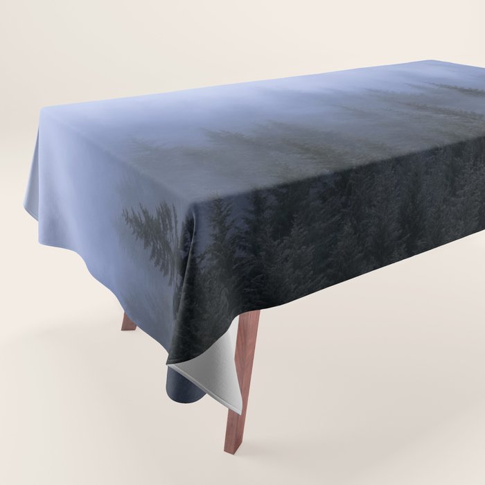 Foggy Forest Tablecloth Gallery Image 1