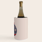 Christmas Bauble Blue And Red Wine Chiller Gallery Image 3