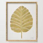 Elephant Ear Alocasia - Gold Palette Serving Tray Gallery Image 1