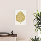 Elephant Ear Alocasia - Gold Palette Poster Gallery Image 2
