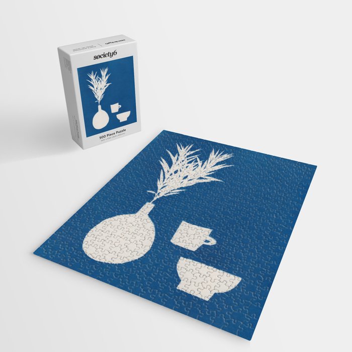 Cyanotype Still Life Studies #1 Jigsaw Puzzle Gallery Image 2
