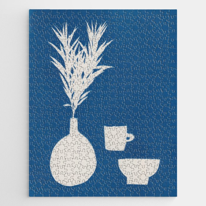 Cyanotype Still Life Studies #1 Jigsaw Puzzle Gallery Image 1
