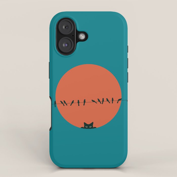 Cat Landscape 186 iPhone Case Gallery Image 1