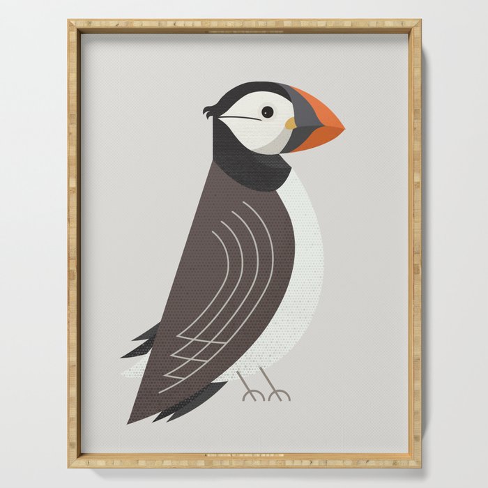 Whimsy Atlantic Puffin Serving Tray Gallery Image 1