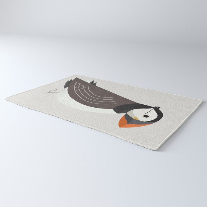 Whimsy Atlantic Puffin Rug Gallery Image 3