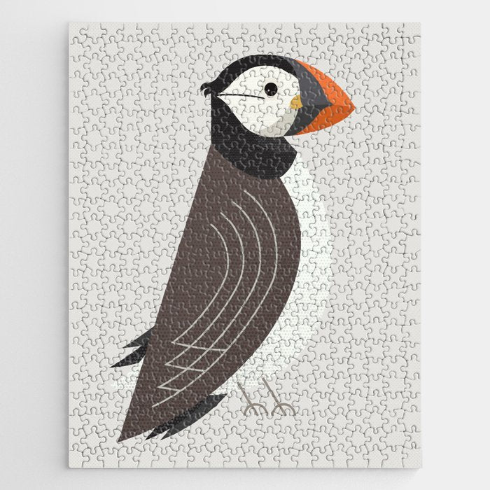 Whimsy Atlantic Puffin Jigsaw Puzzle Gallery Image 1