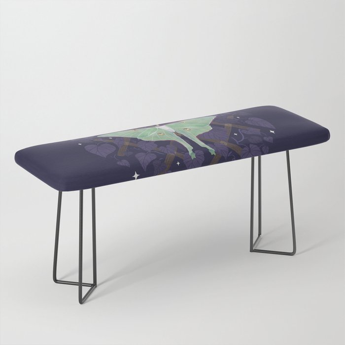 Night Trellis (Luna Moth) Bench Gallery Image 1