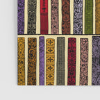 Whimsigothic Dark Academia Vintage Ornate Antique Books on Bookshelves Poster Gallery Image 3