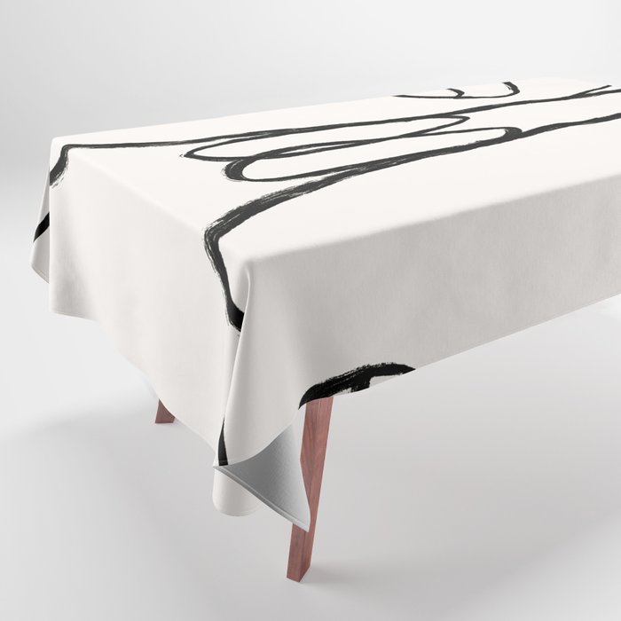 Two Faces 2 Tablecloth Gallery Image 1