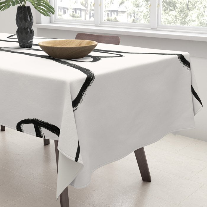 Two Faces 2 Tablecloth Gallery Image 3