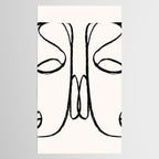 Two Faces 2 Tablecloth Gallery Image 2