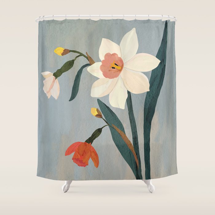 Daffodils Shower Curtain Gallery Image 1